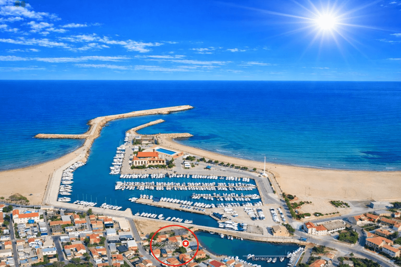 Strandnahe Wohnung mit zwei Sonnenterrassen und Garage in Oliva Playa
