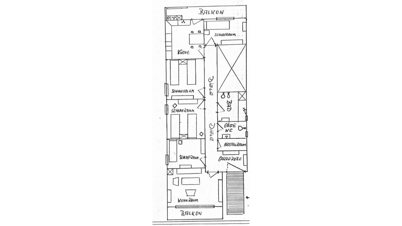 Strandnahe Wohnung mit zwei Sonnenterrassen und Garage in Oliva Playa